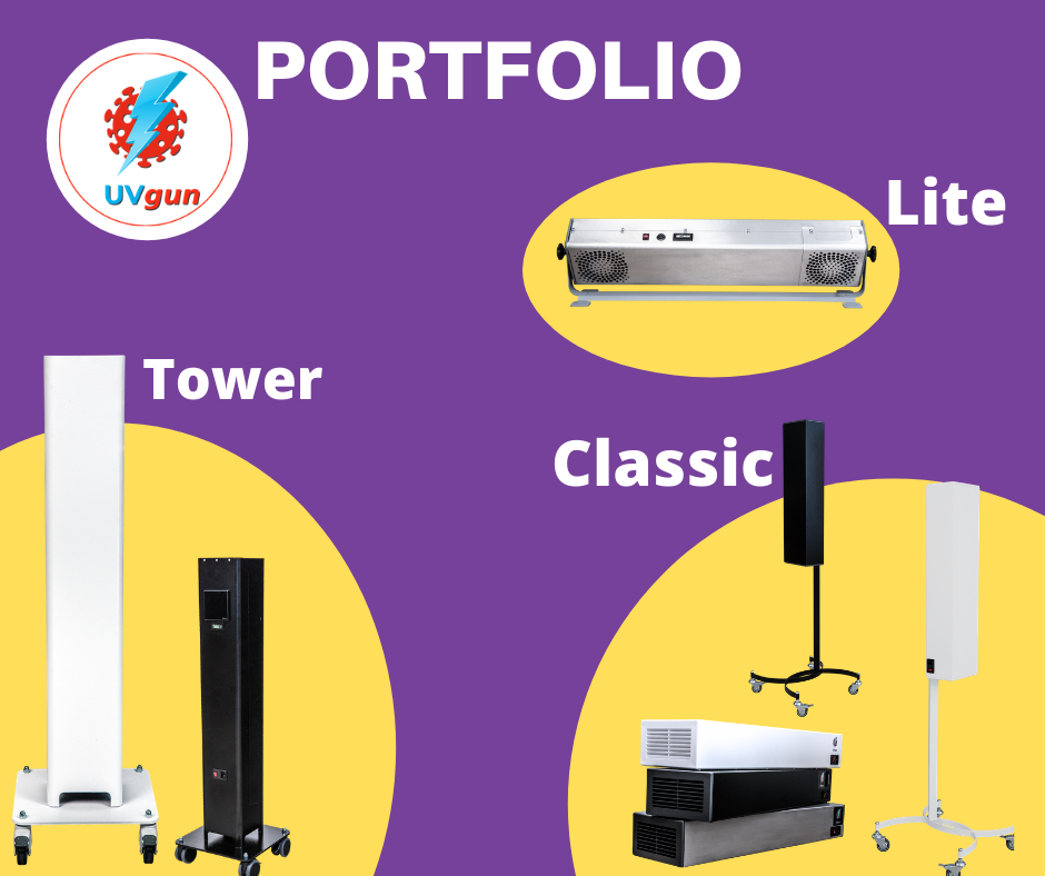 Lampy UVgun - nasze portfolio
